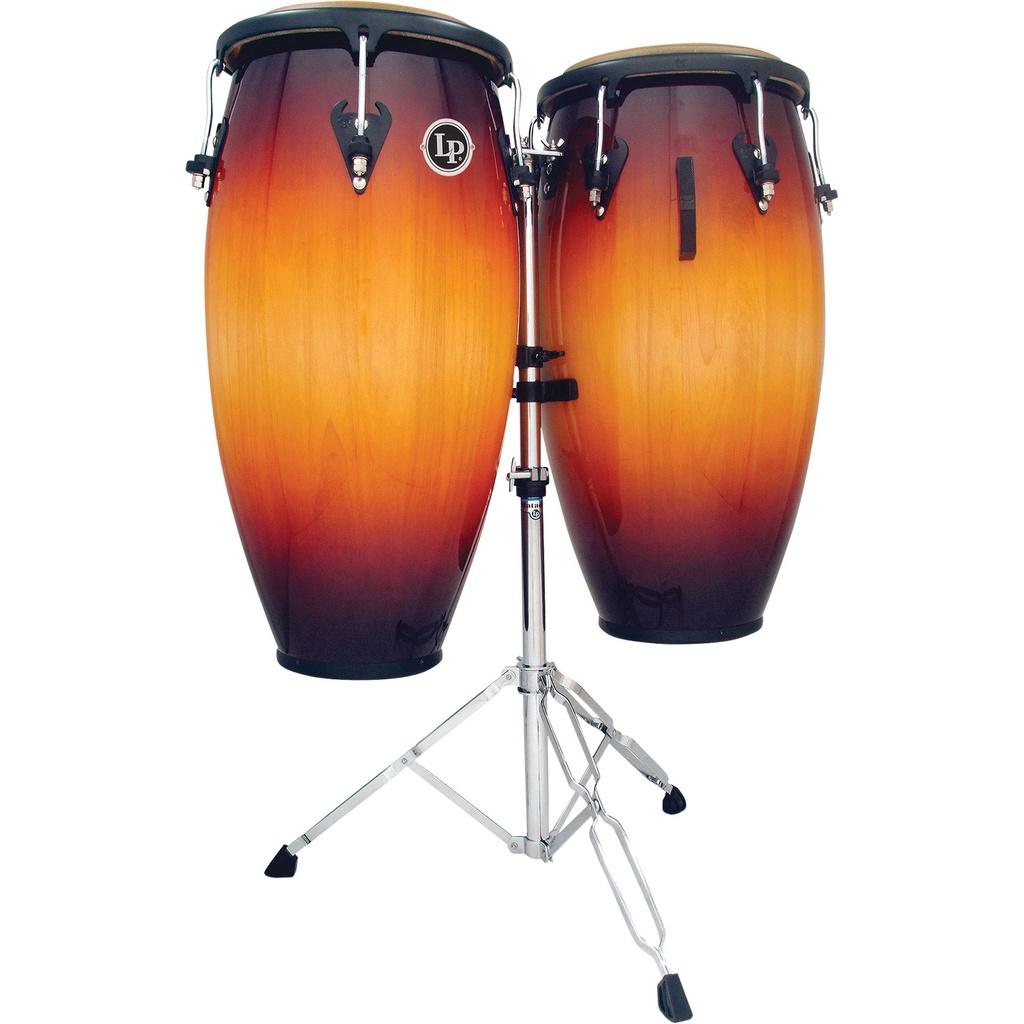 [M846S-VSB] LP 11" & 11 3/4" Matador Conga Set in Vintage Sunburst w/ Stand