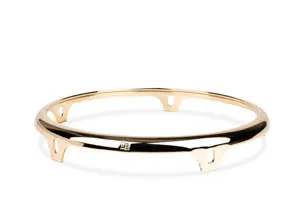 [LP734B] LP 11" Gold Comfort Curve Conga Rim