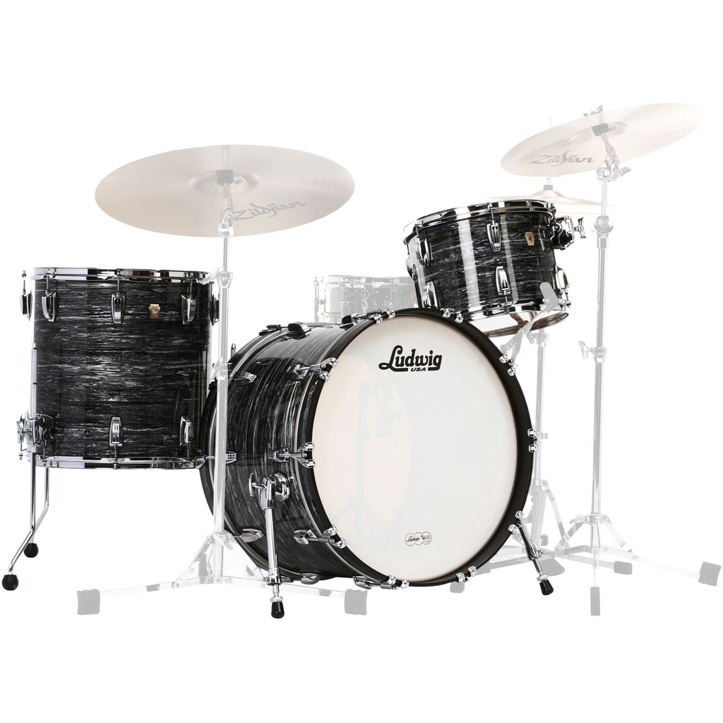 Ludwig Classic Maple 3-Piece FAB Shell Pack (22B-13-16F)