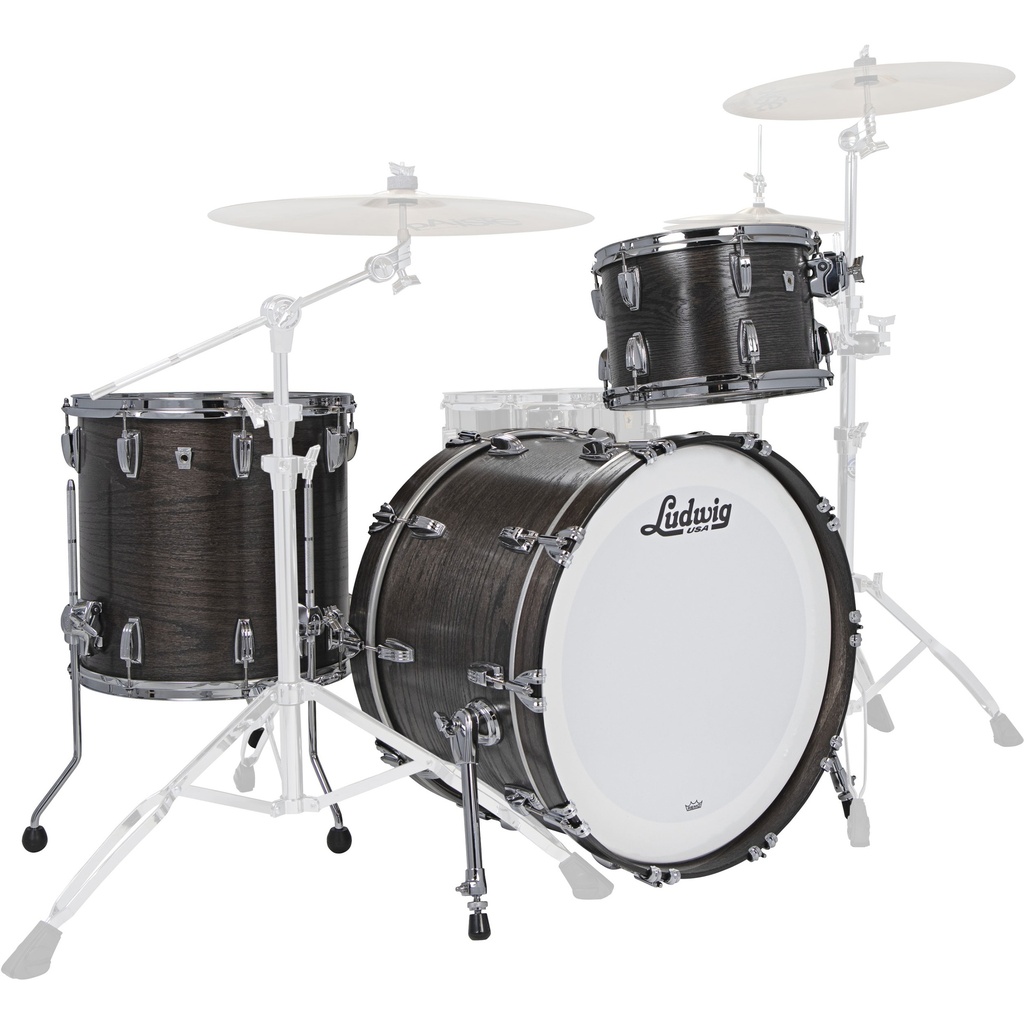 [L7342AX] Ludwig Classic Oak 3-Piece FAB Drum Set Shell Pack (22B-13-16F)
