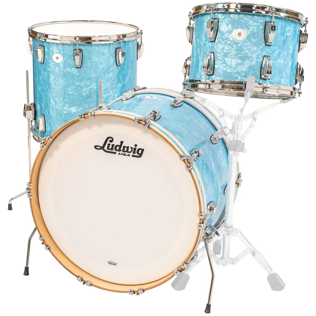 [L84233LXGLWCN] Ludwig LE Maple Classic 3-Piece FAB Shell Pack (22B-13-16F)