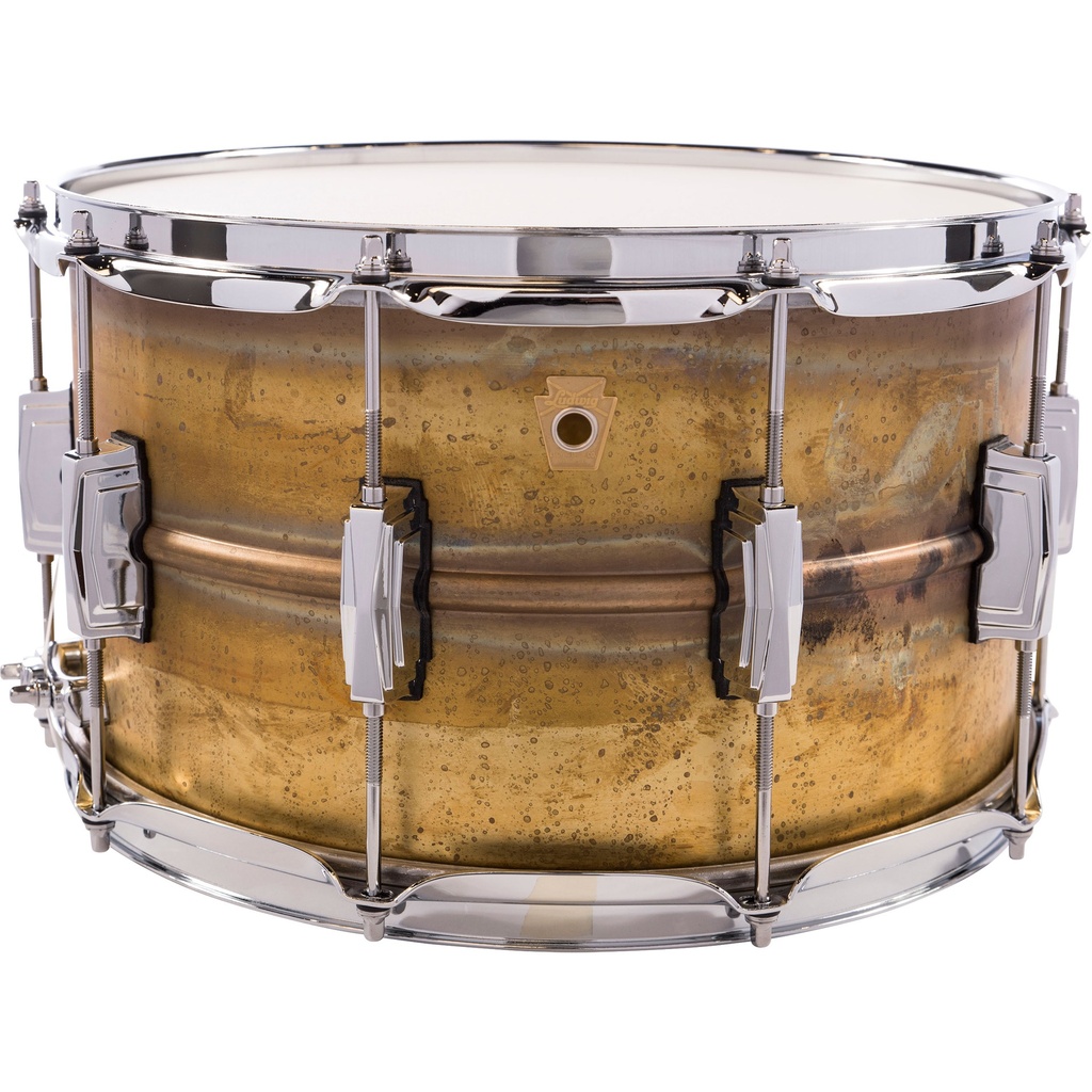 [LB484R] Ludwig Ludwig 8x14 Raw Brass Snare Drum