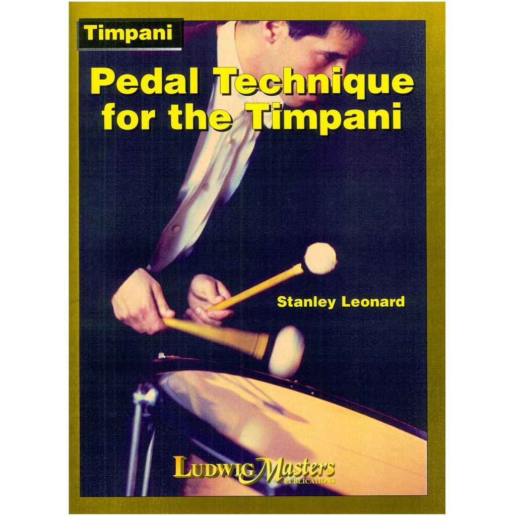 [10300163] Ludwig Masters Music Pedal Technique for Timpani by Leonard