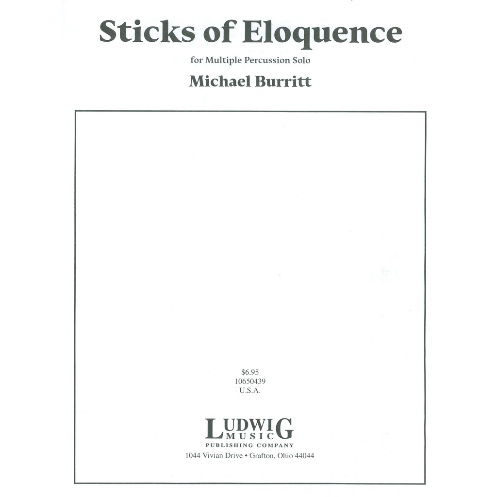 [10650439] Ludwig Masters Music Sticks of Eloquence by Michael Burritt