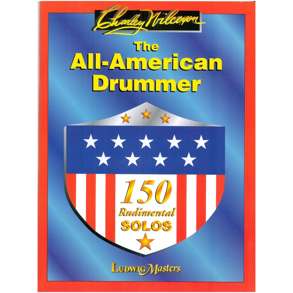 [10300202] Ludwig Masters Music The All-American Drummer by Wilcoxon