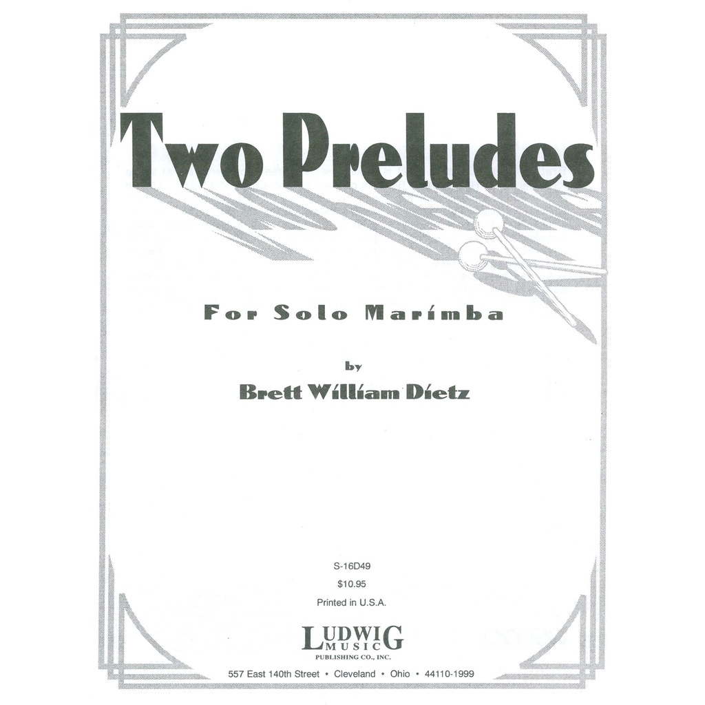 [10620549] Ludwig Masters Music Two Preludes by Brett Dietz