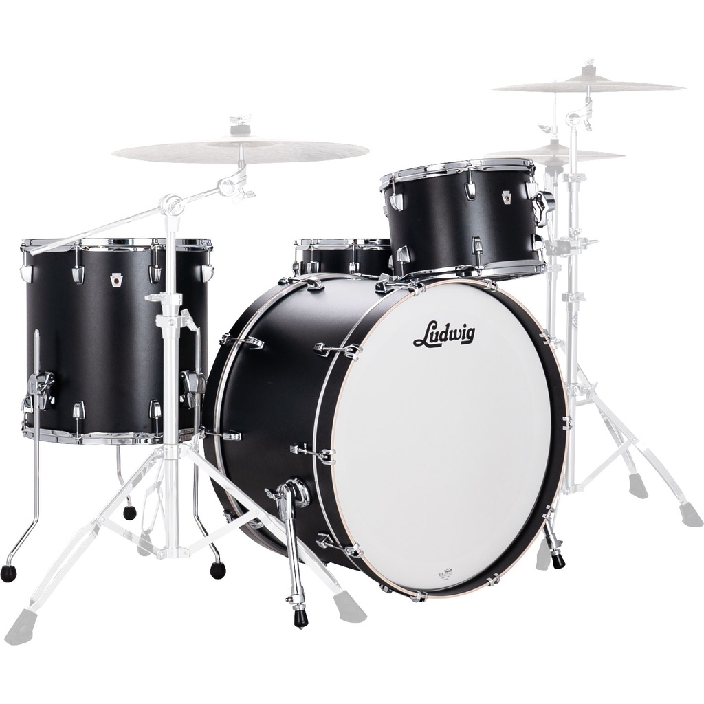 [LN24433TX] Ludwig Neusonic 3-Piece Pro Beat Drum Set (24B-13-16F)