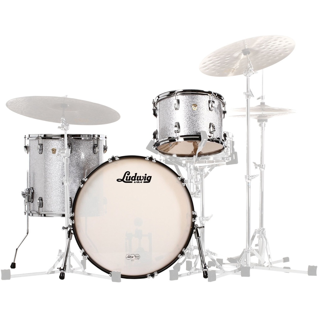 [L84023AX0S] Ludwig Silver Sparkle