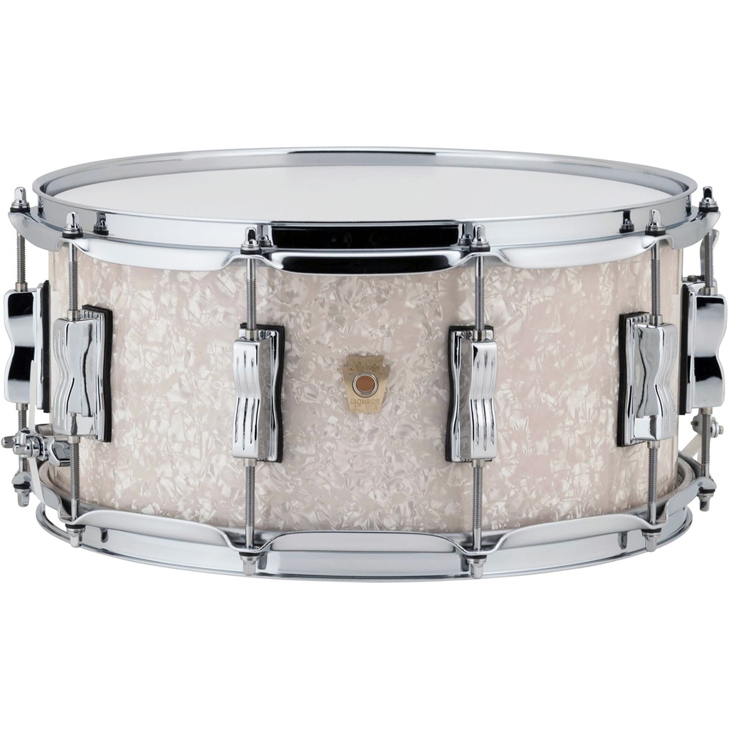 [L7340AXNM] Ludwig Vintage White Marine Pearl
