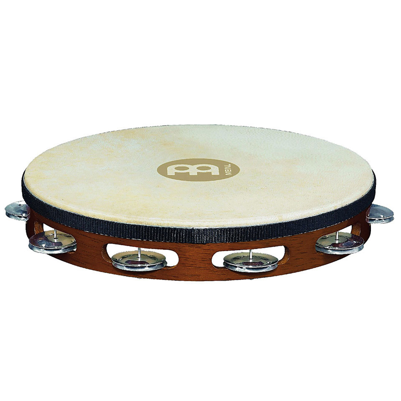 [TAH1A-AB] Meinl 1 Row Headed Wood Tambourine Aluminum