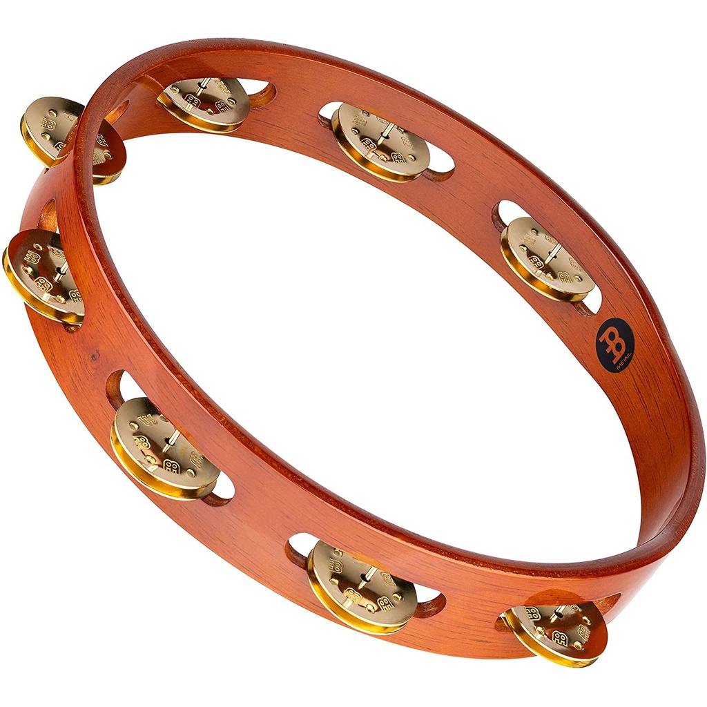 [TA1B-AB] Meinl 1 Row Wood Tambourine Brass Jingles