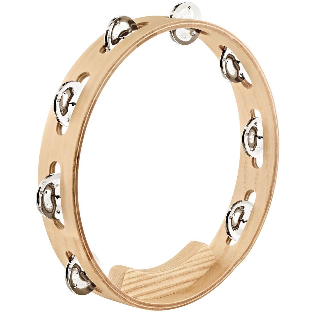 [AE-ATA1S] Meinl 10" Artisan Edition Single Row American White Ash Tambourine