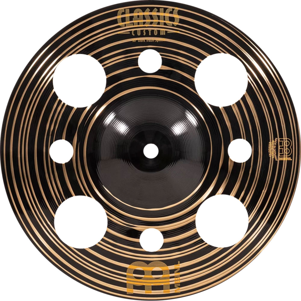 [CC10DATRS] Meinl 10" Classics Custom Dark Trash Splash Cymbal