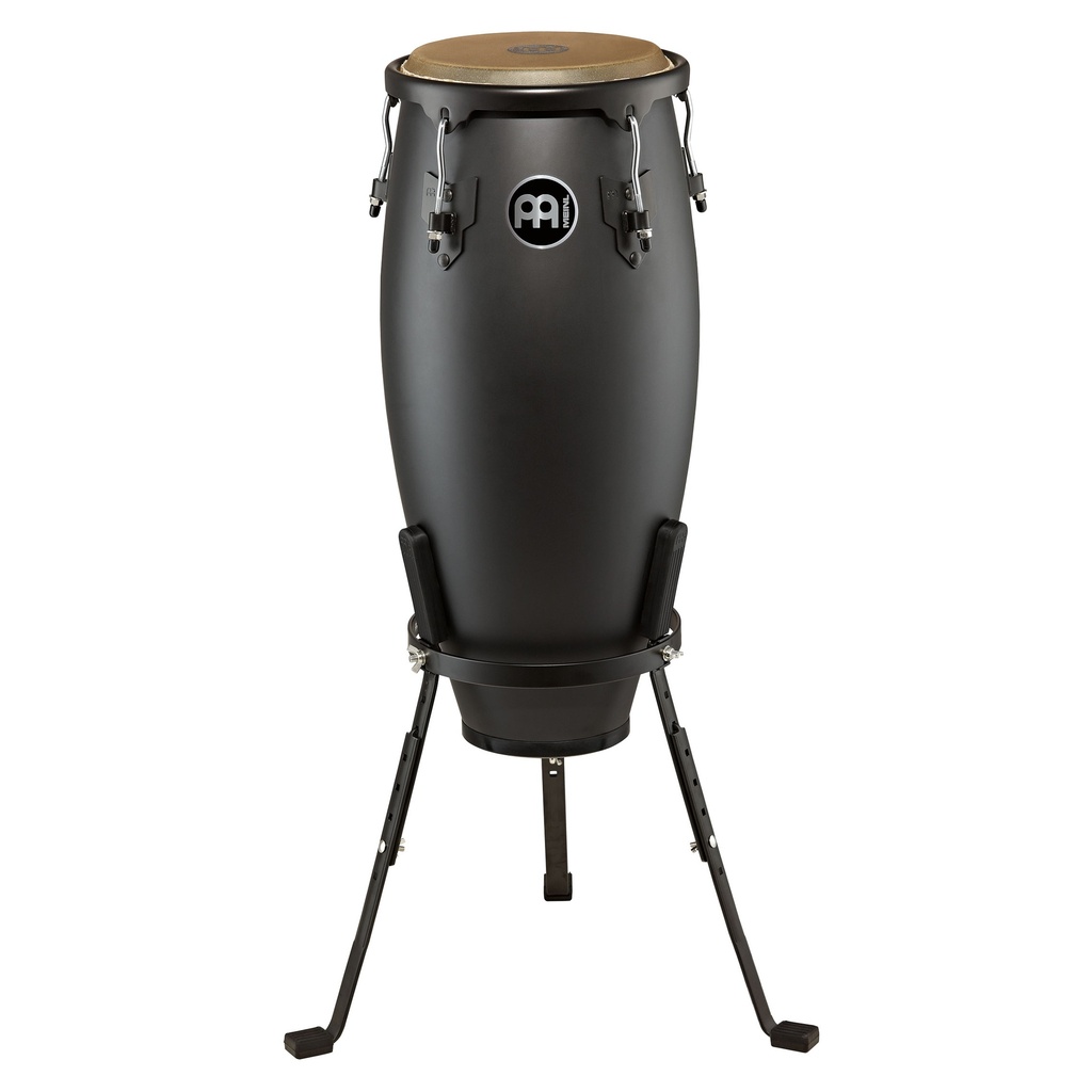 Meinl 10" Designer Conga-Phantom Black/Stand
