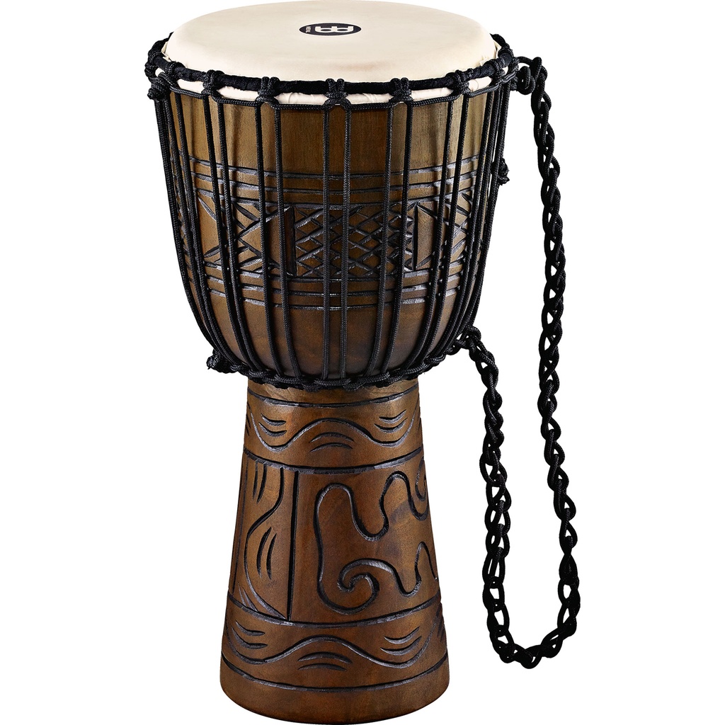 [HDJ17-M] Meinl 10" Rope Tuned Headliner Artifact Series Wood Djembe