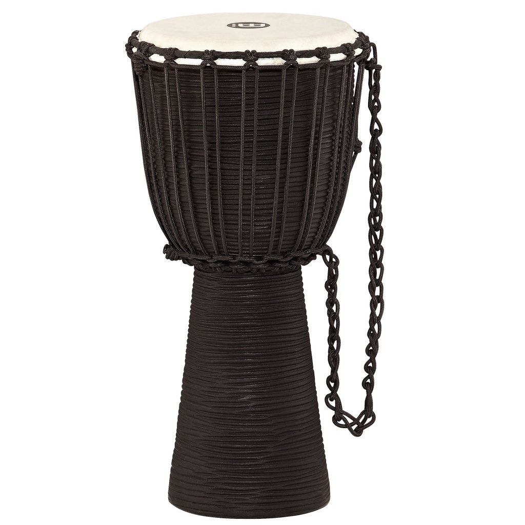 [HDJ3-M] Meinl 10" x 20" Headliner Rope Djembe Black River