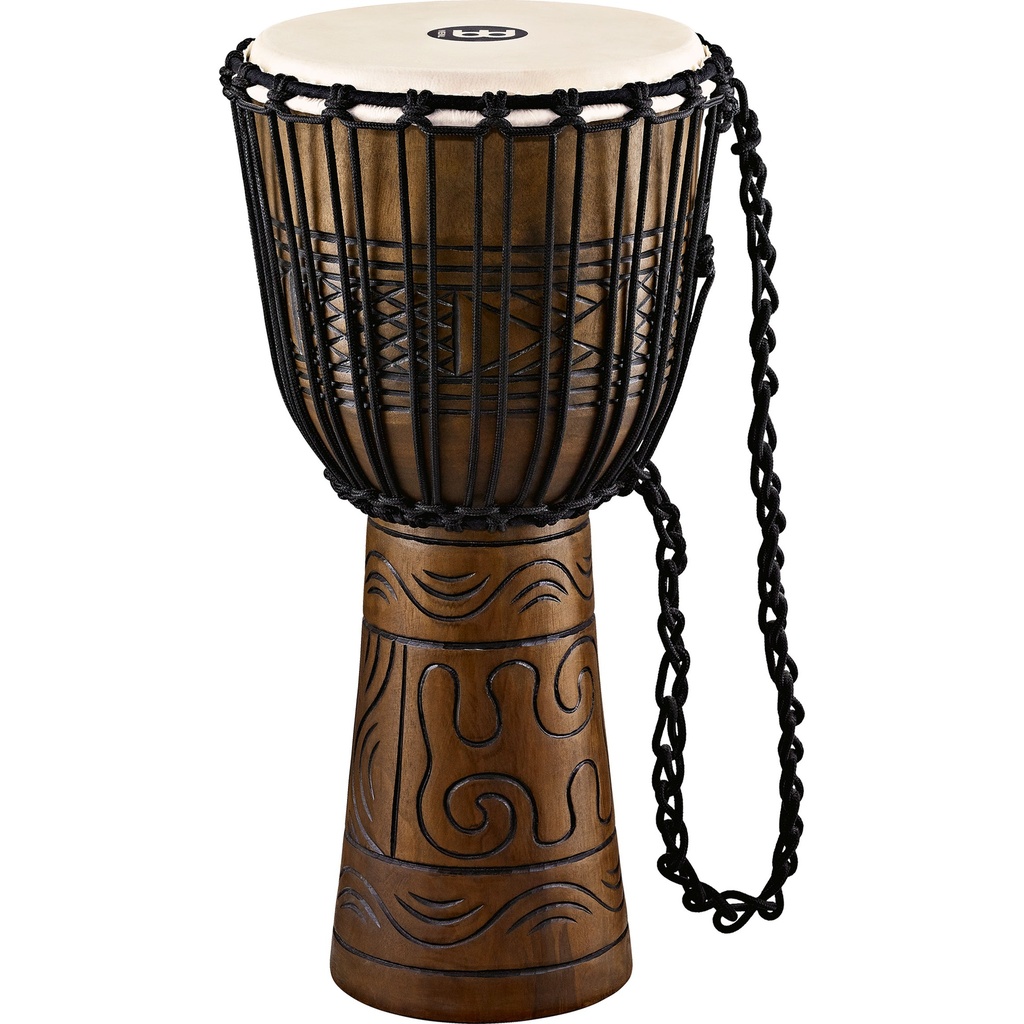 [HDJ17-L] Meinl 12" Rope Tuned Headliner Artifact Series Wood Djembe