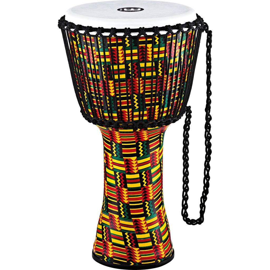 [PADJ5-L-F] Meinl 12" Rope Tuned Travel Series Simbra Djembe w/ Synthetic Head