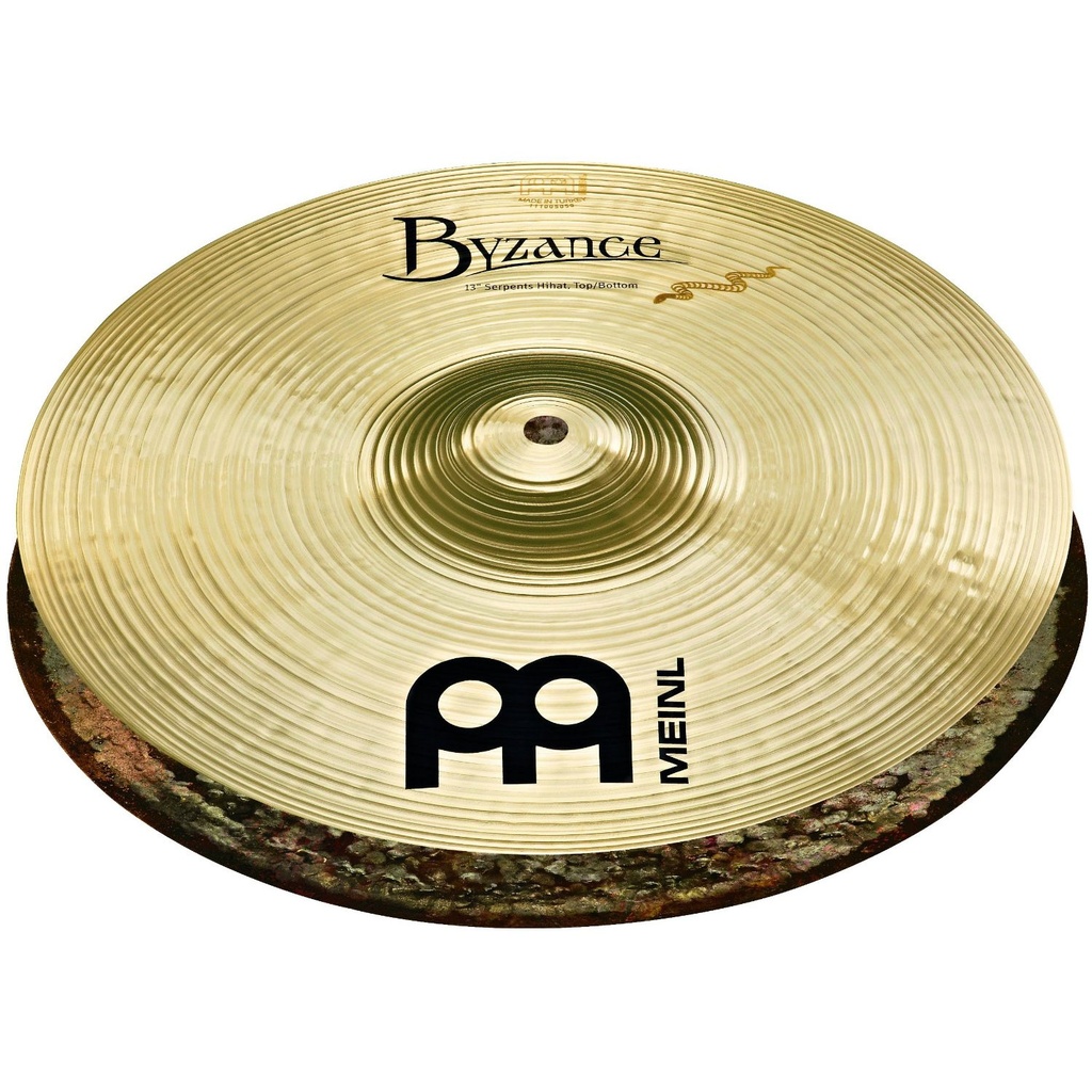 [B13SH-B] Meinl 13" Byzance Brilliant Serpents Hi Hat Cymbals