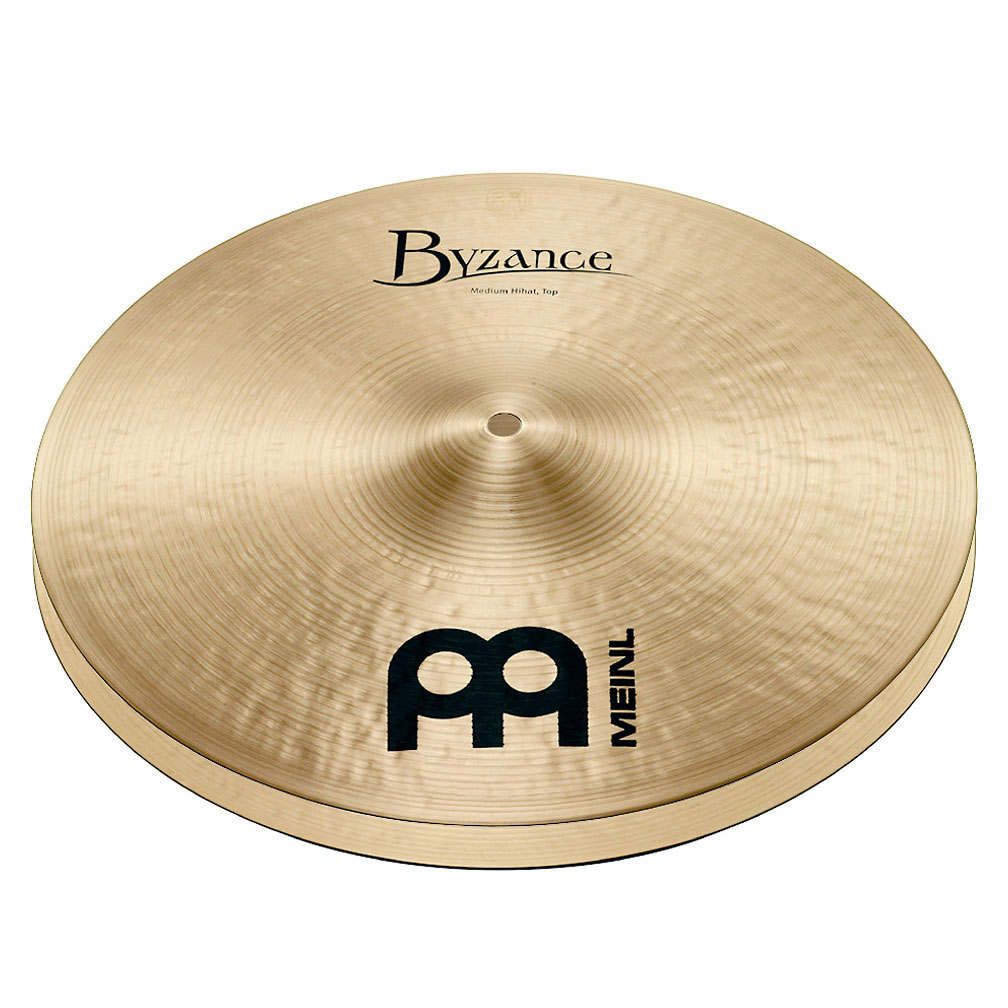 [B13MH] Meinl 13" Byzance Traditional Medium Hi Hat Cymbals