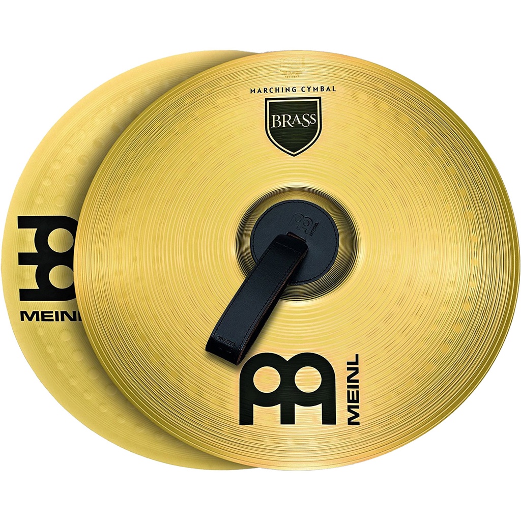 [MA-BR-13M] Meinl 13" Medium Brass Student Marching Cymbals