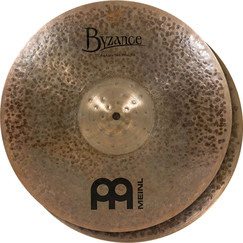[B15BADAH] Meinl 15" Byzance Dark Big Apple Hi Hat Cymbals