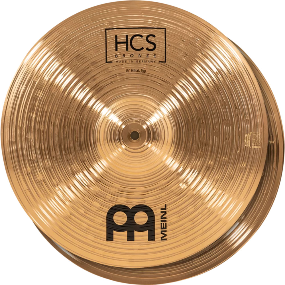 [HCSB15H] Meinl 15" HCS Bronze Hi Hat Cymbals