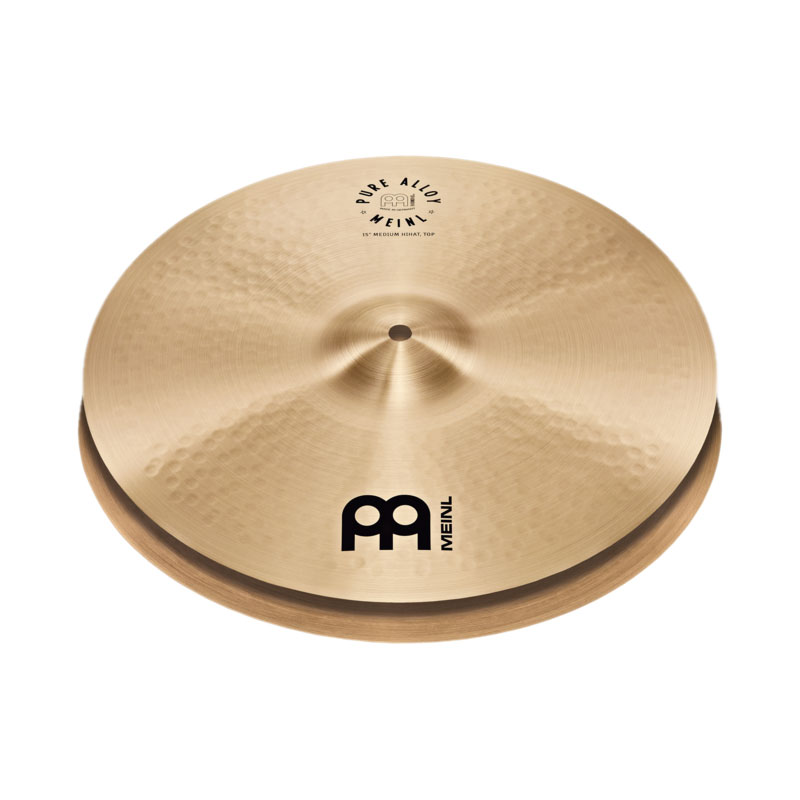 Meinl 15" Pure Alloy Medium Hi Hat Cymbals