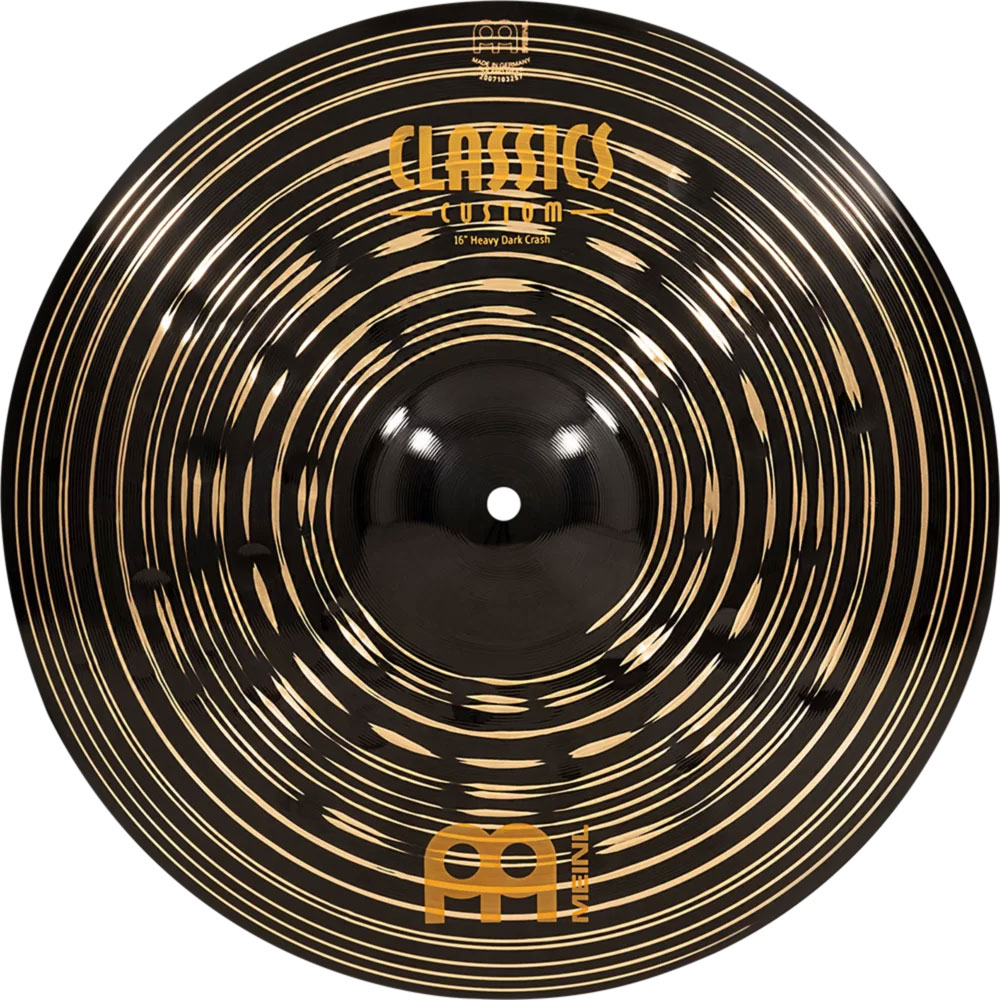 [CC16HDAC] Meinl 16" Classics Custom Dark Heavy Crash Cymbal