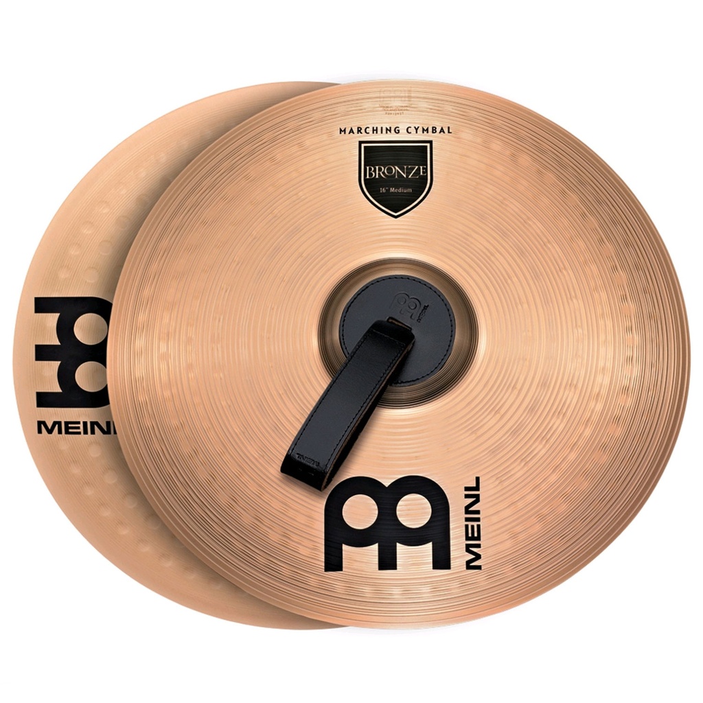 [MA-BO-16M] Meinl 16" Medium B8 Student Marching Cymbals