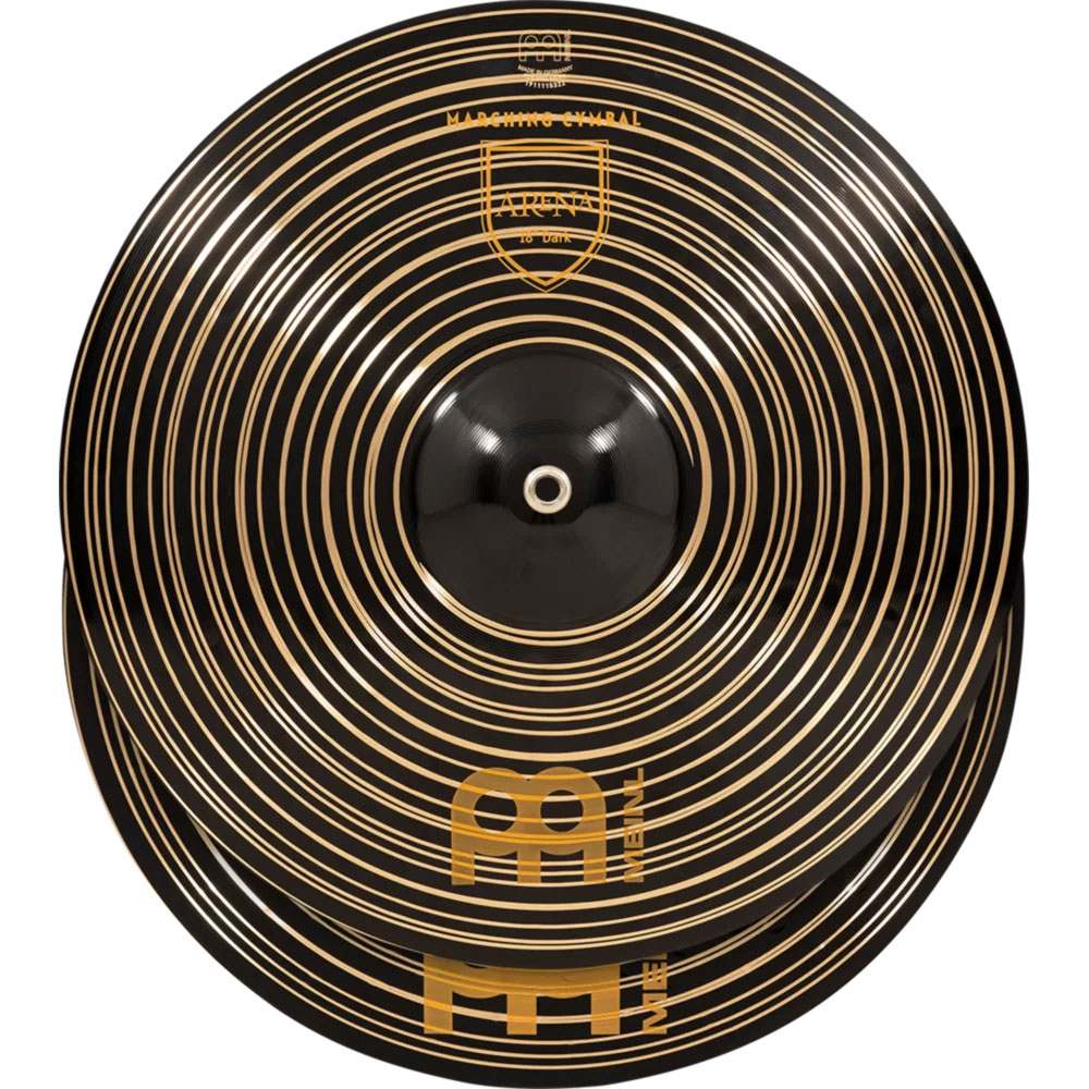 [MA-AR-18DA] Meinl 18" Arena Dark Marching Crash Cymbal Pair