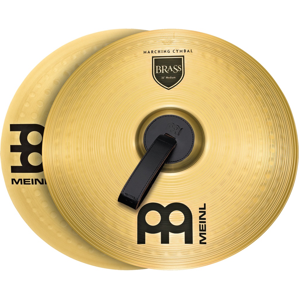 [MA-BR-18M] Meinl 18" Student Range Brass Marching Crash Cymbal Pair