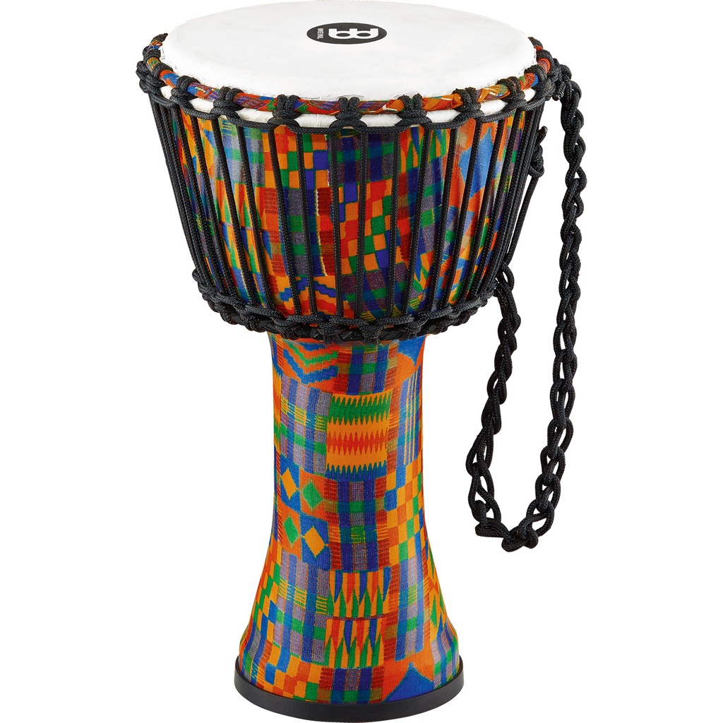 Meinl 8" Rope-Tuned Travel Djembe Kenyan/Synthetic Head