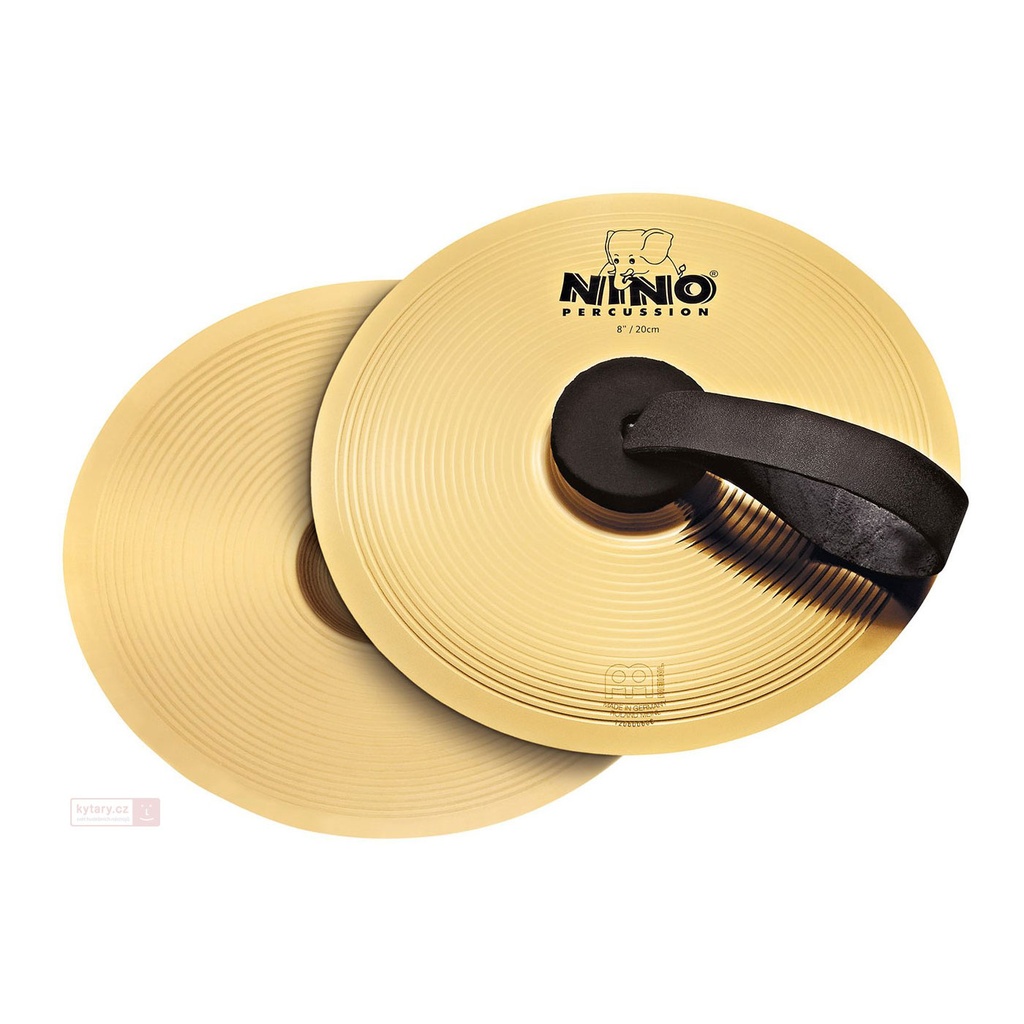 Meinl Nino 8" Brass Cymbal Pair