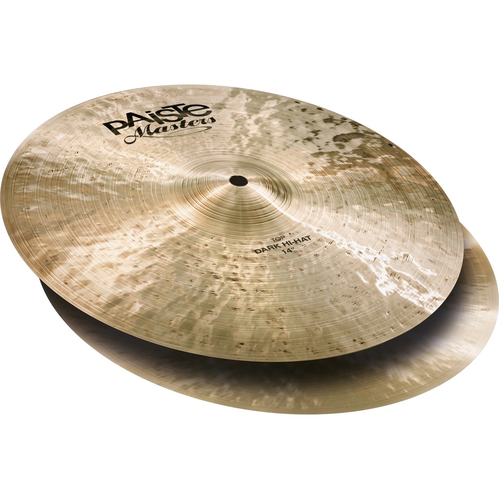 Paiste 14" Masters Dark Hi Hat Cymbals