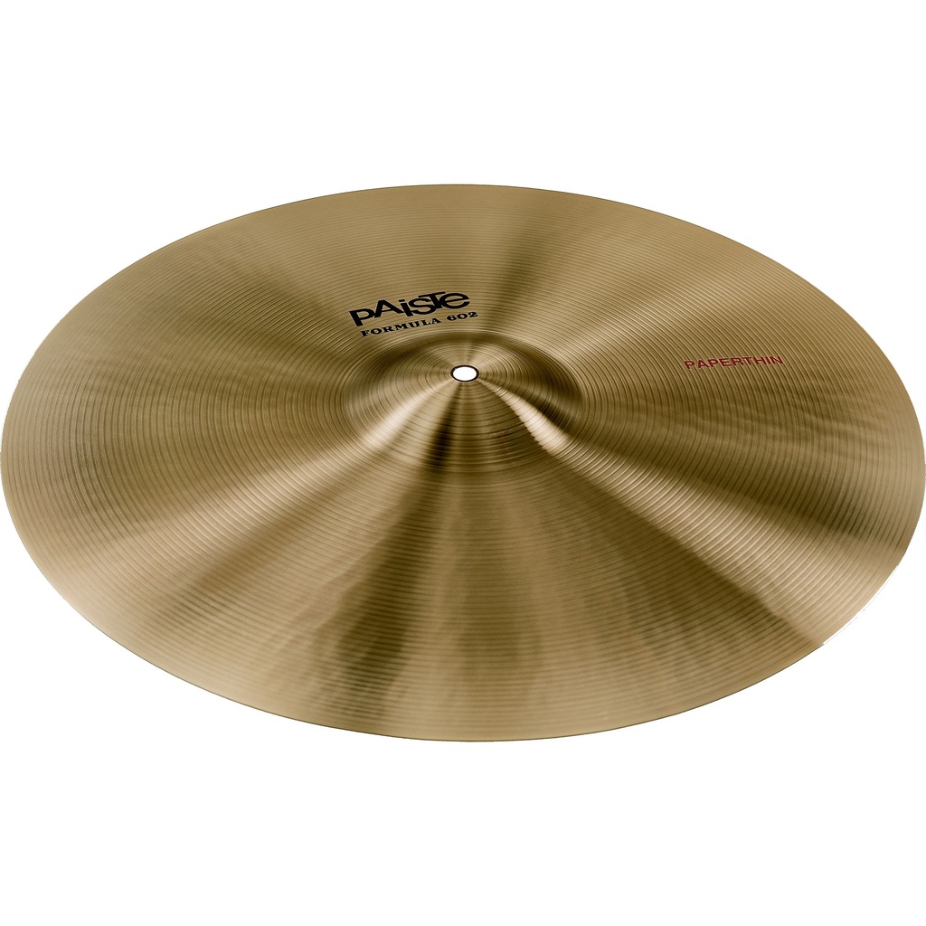 Paiste 20" Formula 602 Paper Thin Crash Cymbal