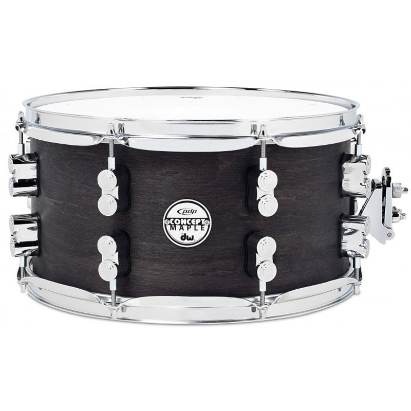 PDP 5.5" x 13" Concept Black Wax Maple Snare Drum