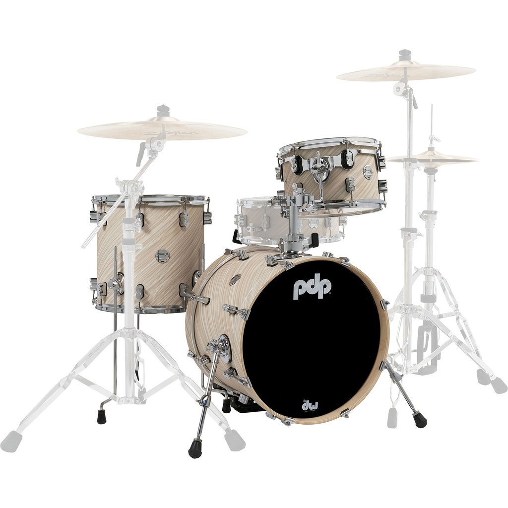 PDP Concept Maple 3-Piece Drum Set (24B-13-16F)