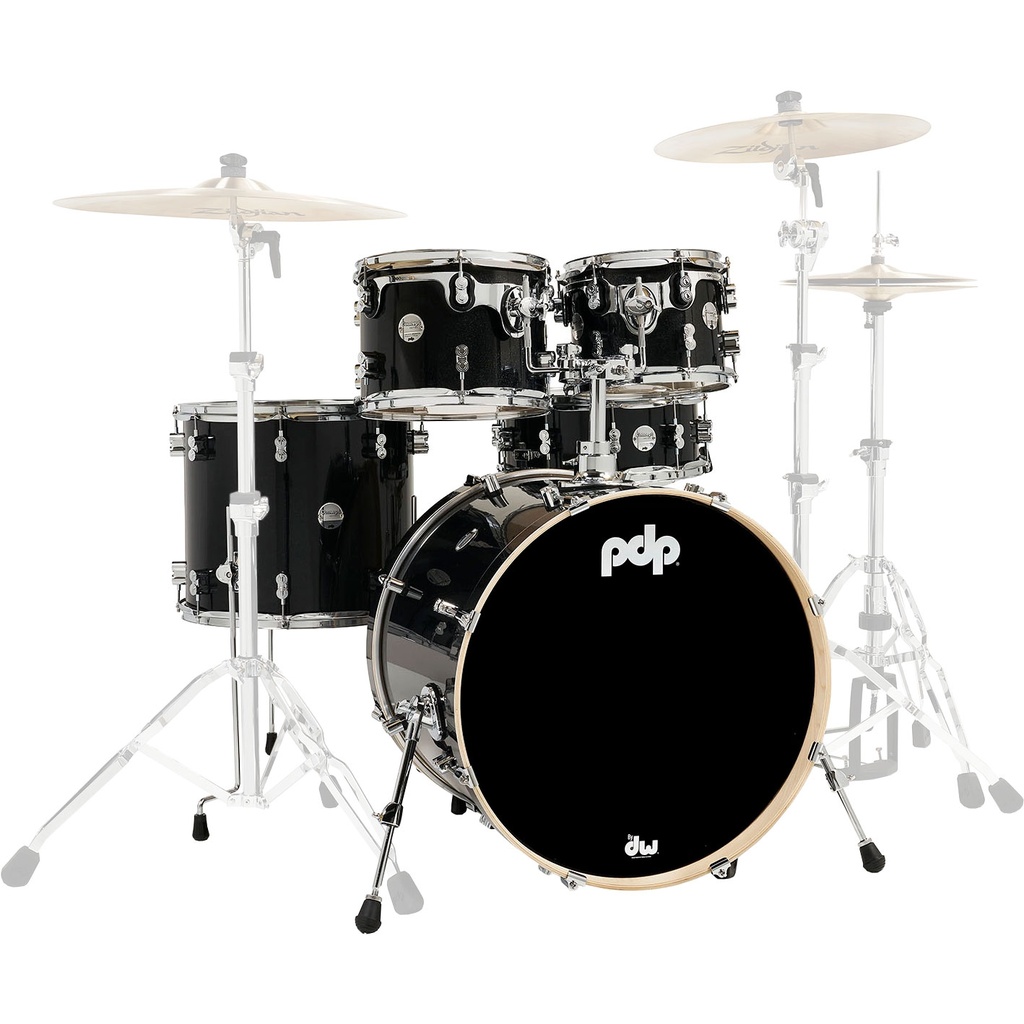 PDP 22B-10-12-16F-14S Concept Maple Shell Pack - Meteor Dust