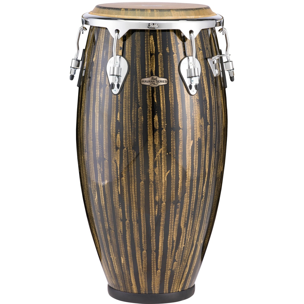 Pearl 11.75" Havana Series Fiberglass Conga in Liquid Gold