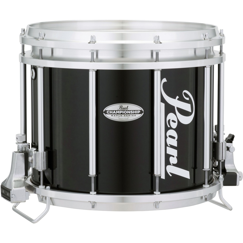 [FFXML1412/A103] Pearl 14" x 12" FFXML Championship Marching Snare in Piano Black