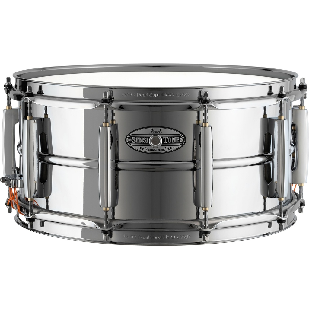 Pearl 14" x 6.5" SensiTone Heritage 1mm Steel Snare Drum