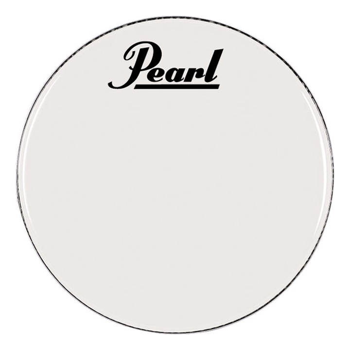 [BR1226PL] Pearl 26" Smooth White Ambassador Pearl Logo