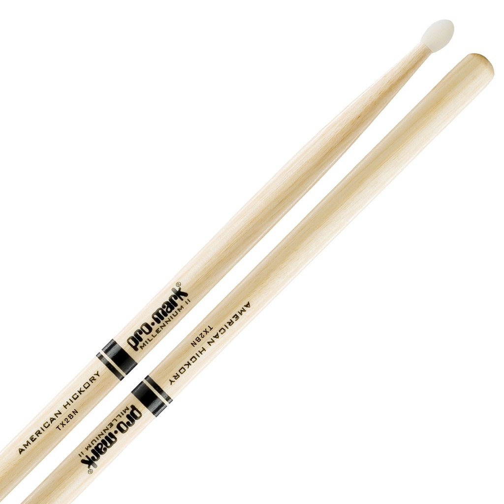 Promark 2B Hickory Nylon Tip