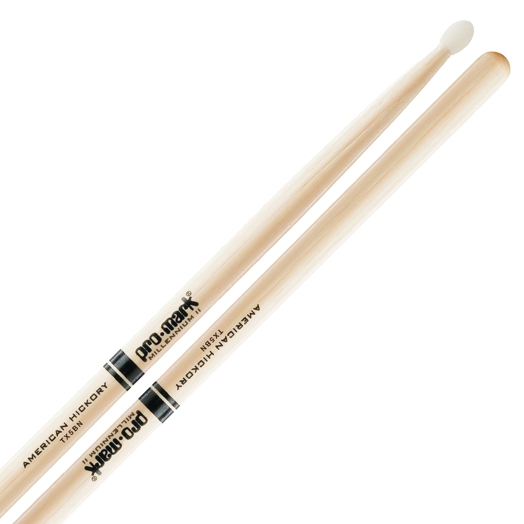 Promark 5B Hickory Nylon Tip