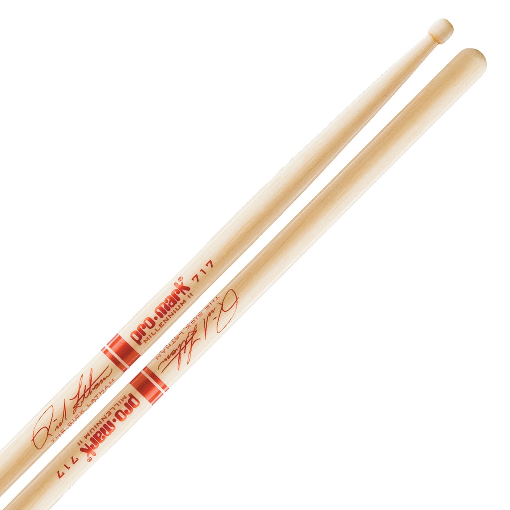 Promark 717 Hickory Wood Tip Rick Latham