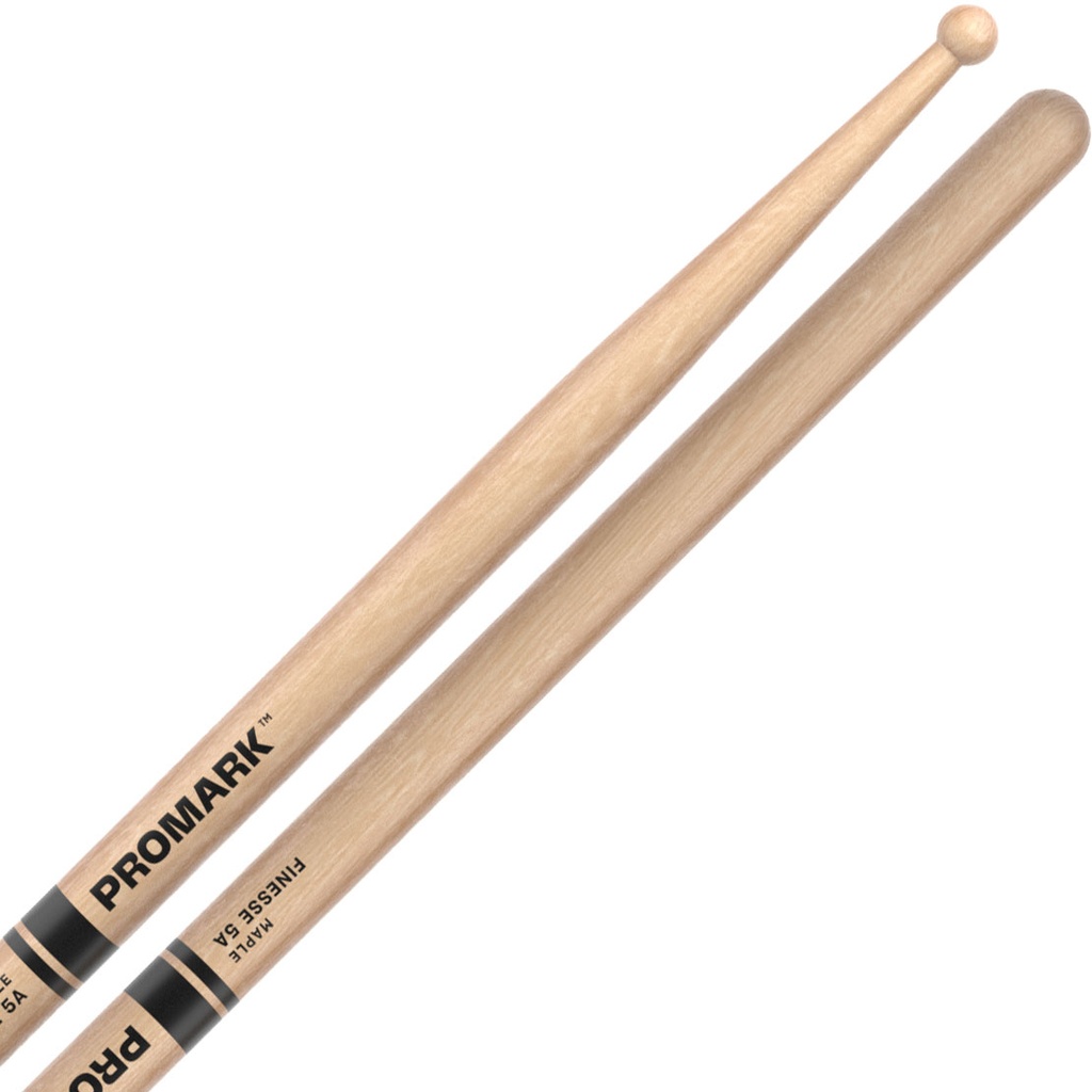 Promark Finesse 5A Maple Round Tip Drum Sticks