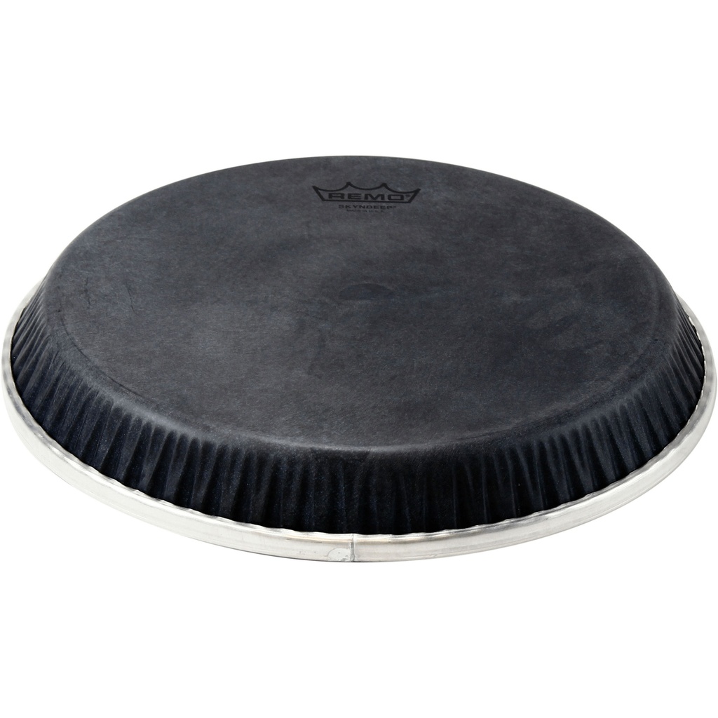 Remo 11.06" Low Collar Skyndeep Conga Head (D1)/Black Calfskin