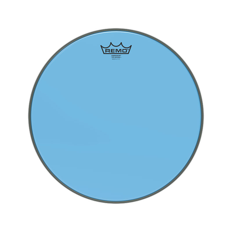 [BE-0313-CT-BU] Remo 13" Emperor Colortone Blue Drum Head