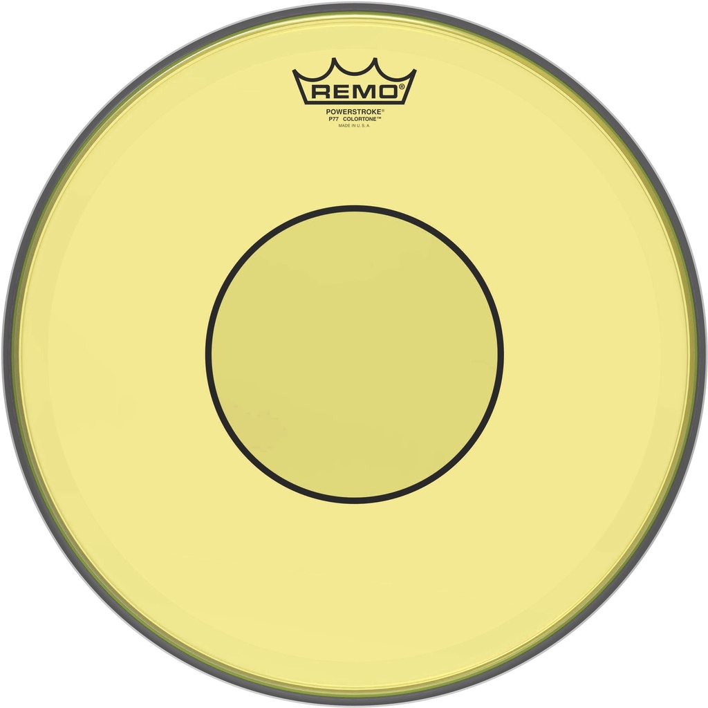 Remo 13" Powerstroke 77 Colortone Yellow Drum Head